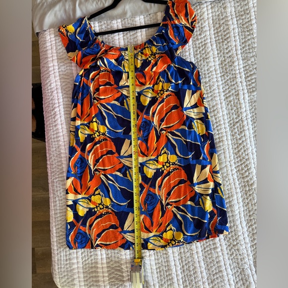 Pour Moi Off-Shoulder Floral Mini Dress, Size 12 - Picture 4 of 6